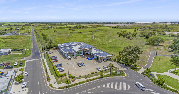 Isometric view of Burnett Heads shopping centre
